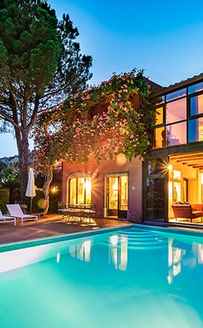 Luxury villas