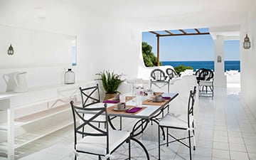 Beach villas