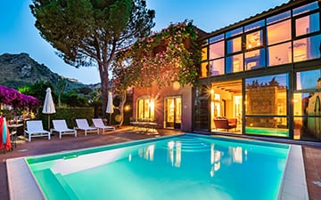 Luxury villas